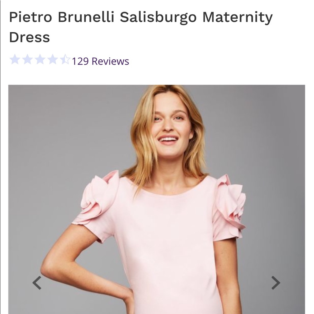 Pietro Brunelli Salisburgo maternity dress .